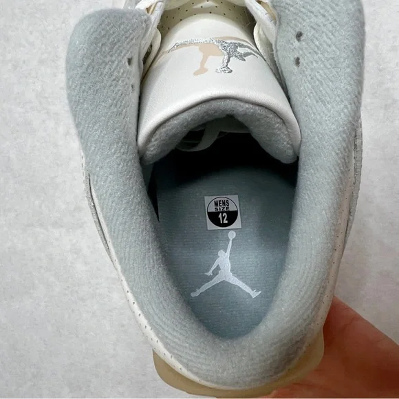 NIKE Jordan Air Jordan 3 Retro Craft - FJ9479-100 - Sz 12 - Picture 12 of 16
